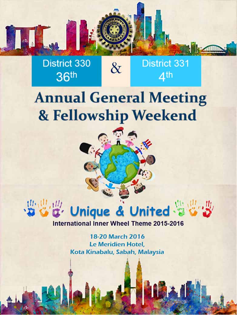 IW District 330 35th AGM & District 331 3rd AGM, 20-22 March2015