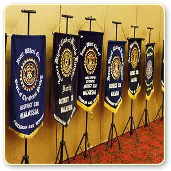 16 March 2019. Diistrict 330 AGM. Banner Parade