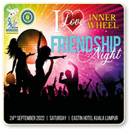 District 330. 42nd Annual General Meeting. Friendship Nite.