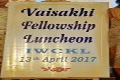 26 May 2017 (Friday). IWC KUALA LUMPUR. Vaisakhi Fellowship.