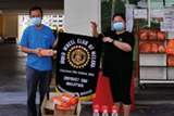 12 Aug 2021. Inner Wheel Club of Melaka. Distribution to Seck Kia Eenh Food Pantry.