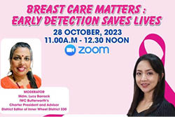 28 Oct 2023. Inner Wheel Club of Butterworth. Pink October - Breast Cancer Awareness Month.