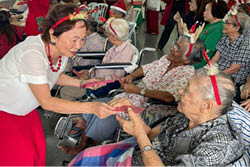 26 Nov 2023. Inner Wheel Club of Kuala Lumpur. Infant Jesus Convent Christmas and Fellowship Lunch.