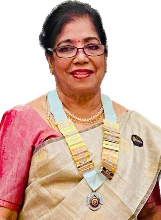 Kamala A Yeap,centenary District Chairman 2023-2024